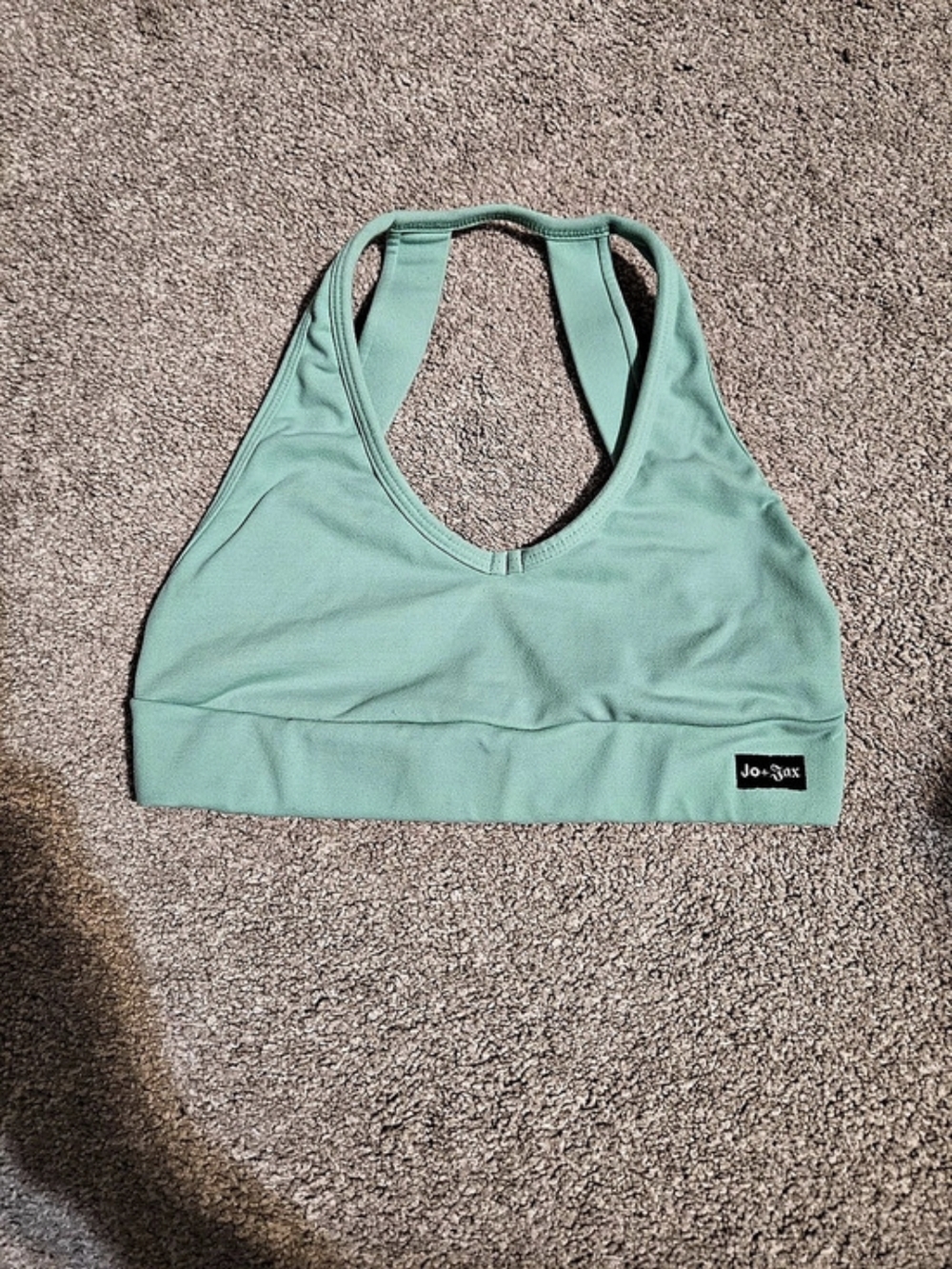 Jo+Jax Green Dance Top Like New